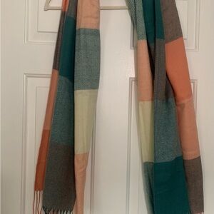 Colorful Checkered Woman’s Scarf